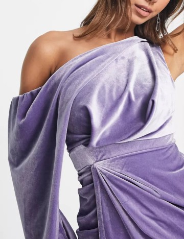 Rochie midi ASOS, lila