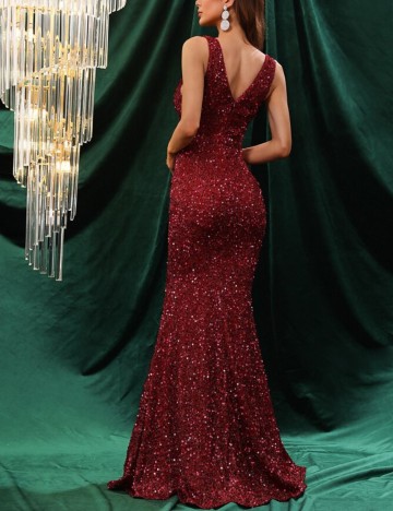 Rochie de ocazie Shein, roșu