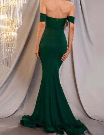 Rochie maxi FAERIESTY by Shein, verde