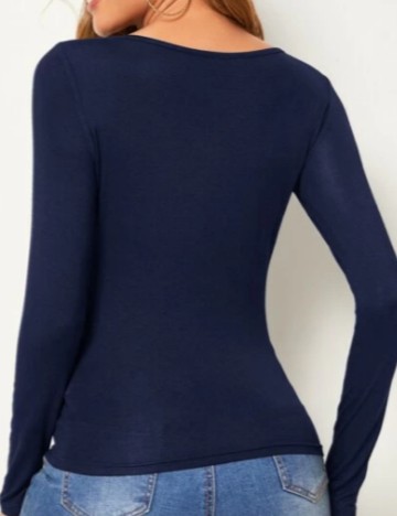 Bluză Shein, bleumarin