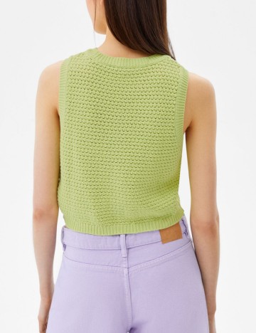 Vestă Bershka, multicolor