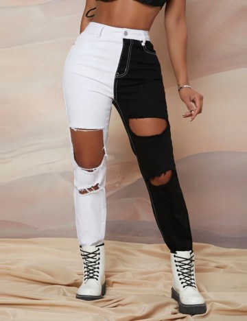 Jeans Shein, mix culori
