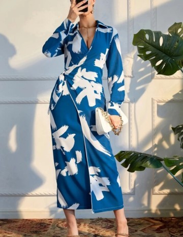 Rochie maxi Shein, albastru