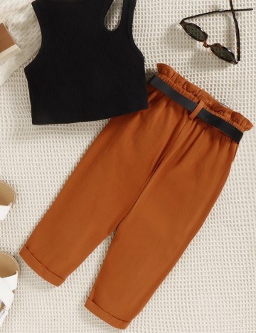 Pantaloni Shein, cărămiziu
