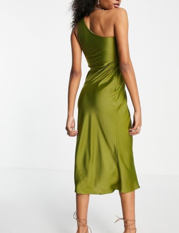 Rochie midi ASOS, verde