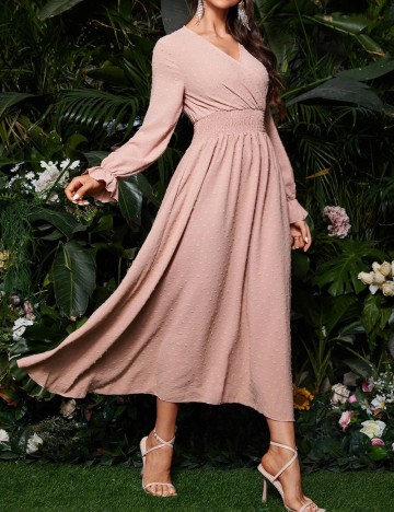 Rochie maxi Shein, roz
