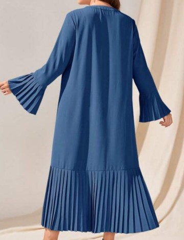 Rochie midi Shein Curve+, albastru