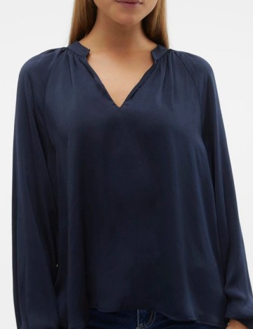 Cămașă AWARE by VERO MODA, albastru