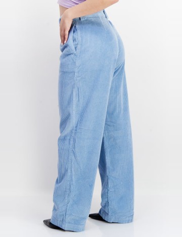 Pantaloni Raiați River Island, albastru