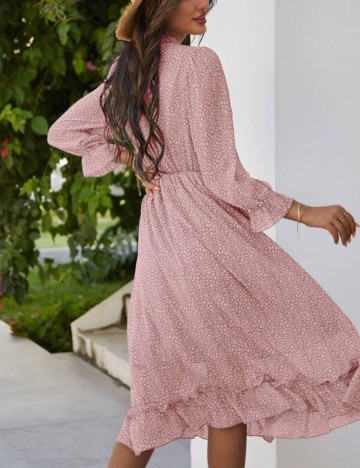 Rochie midi Shein, roz