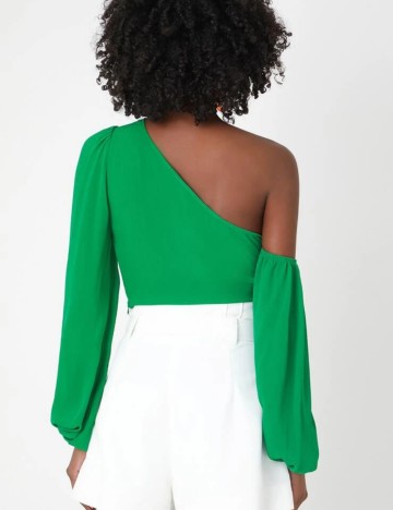 Top Shein, verde