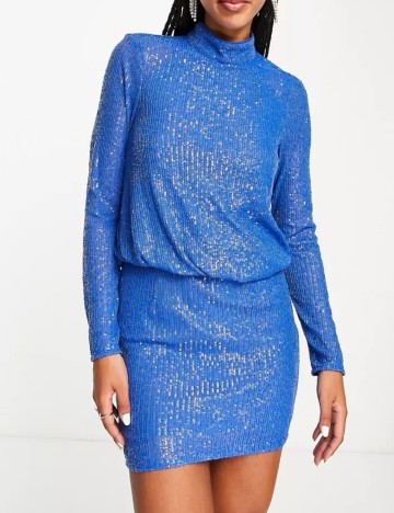 Rochie mini ASOS, albastru