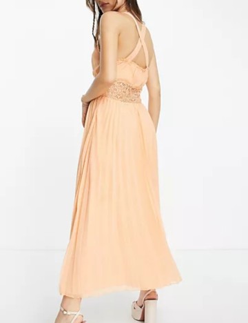 Rochie maxi ASOS, portocaliu