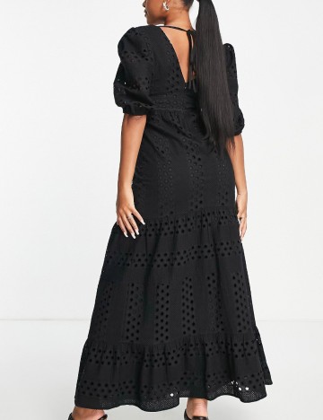 Rochie maxi ASOS, negru