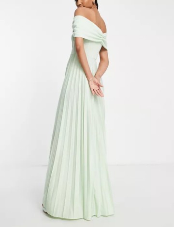 Rochie maxi ASOS, verde