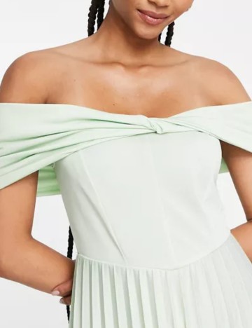 Rochie maxi ASOS, verde