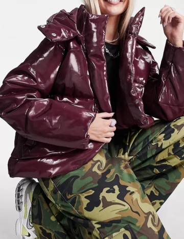 Geacă Collusion, vișiniu