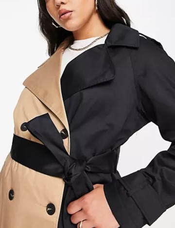 Trench ASOS, mix culori