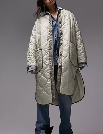 Geaca Topshop, verde