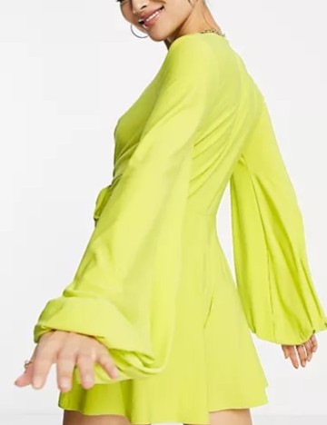Rochie mini ASOS, verde
