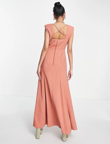 Rochie maxi ASOS, cărămiziu