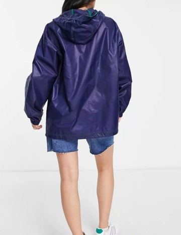 Pelerină de ploaie ASOS, albastru