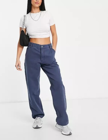 Pantaloni ASOS, albastru