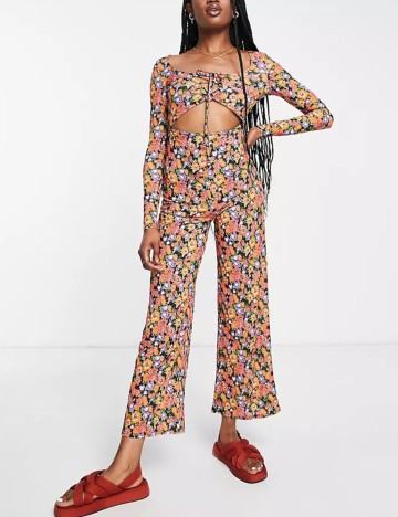 Salopetă lungă ASOS, mix culori