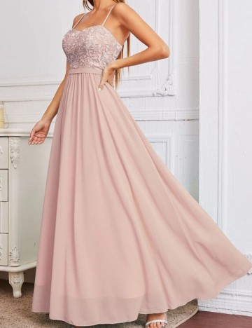 Rochie maxi Shein, roz