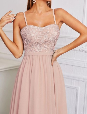 Rochie maxi Shein, roz