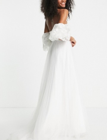 Rochie de ocazie și bridal ASOS, alb