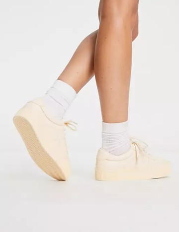 Pantofi Sport ASOS, bej