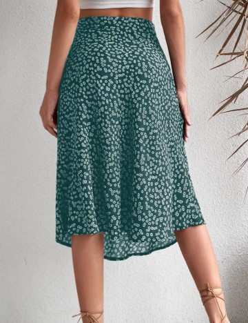 Fustă midi Shein, mix culori