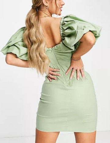 Rochie mini ASOS, verde