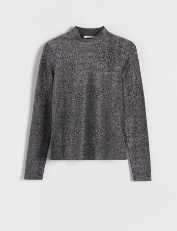 Bluză RESERVED, argintiu