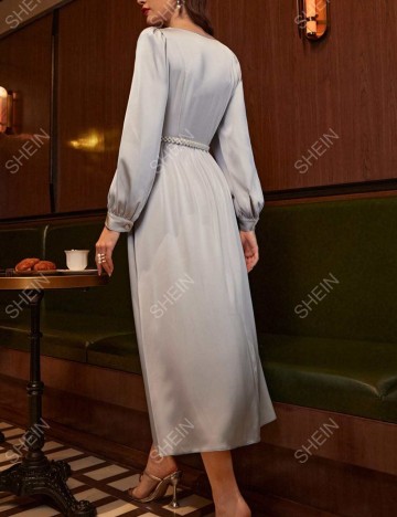 Rochie maxi Shein, gri