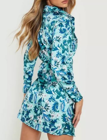 Rochie mini Boohoo, mix culori