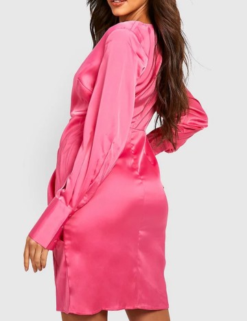 Rochie mini Boohoo, roz