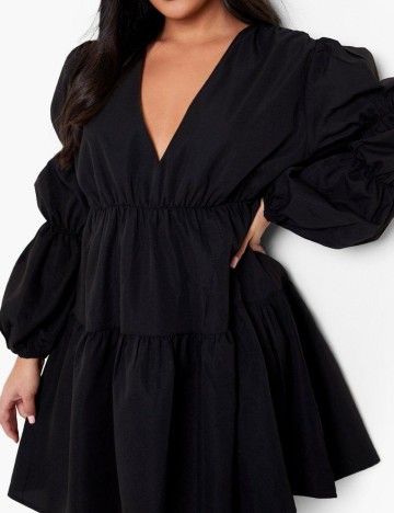 Rochie mini Boohoo, negru