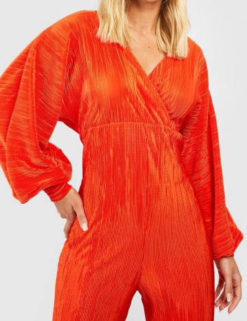 Salopetă Boohoo, portocaliu