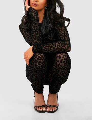 Salopetă lungă Boohoo, negru