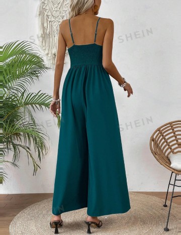 Salopetă lungă Shein, verde