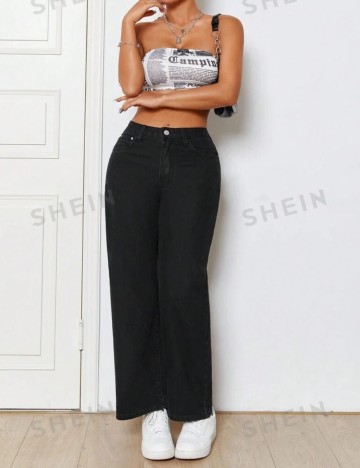 Jeans Shein, negru