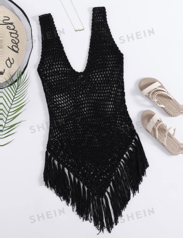 Rochie de plajă Shein, negru