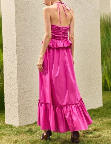 Rochie maxi Shein, roz