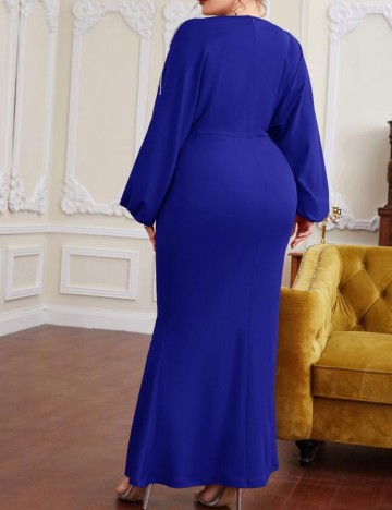 Rochie de ocazie Shein, albastru