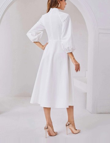 Rochie midi Shein, alb
