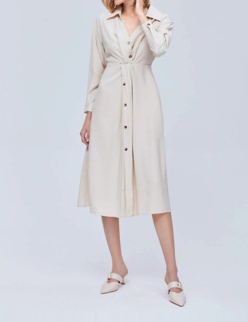Rochie midi MOTF by Shein, crem