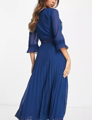 Rochie midi ASOS, albastru