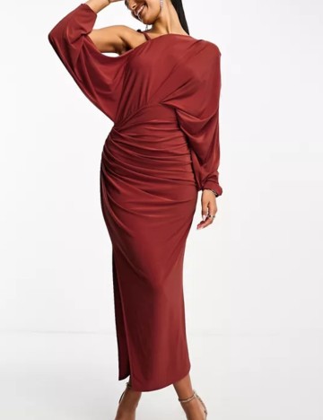 Rochie maxi ASOS, cărămiziu